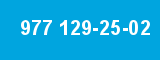977 129-25-02 977 129-25-02